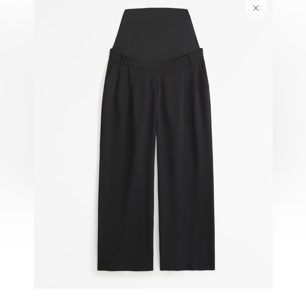 NWT Black A&F Maternity Sloan Pant